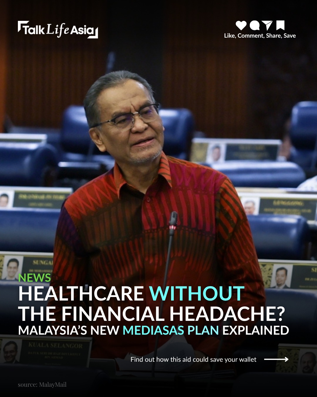 You earn a living, but can you afford a hospital bill? 🏥 A new MediAsas plan is in the works to hel