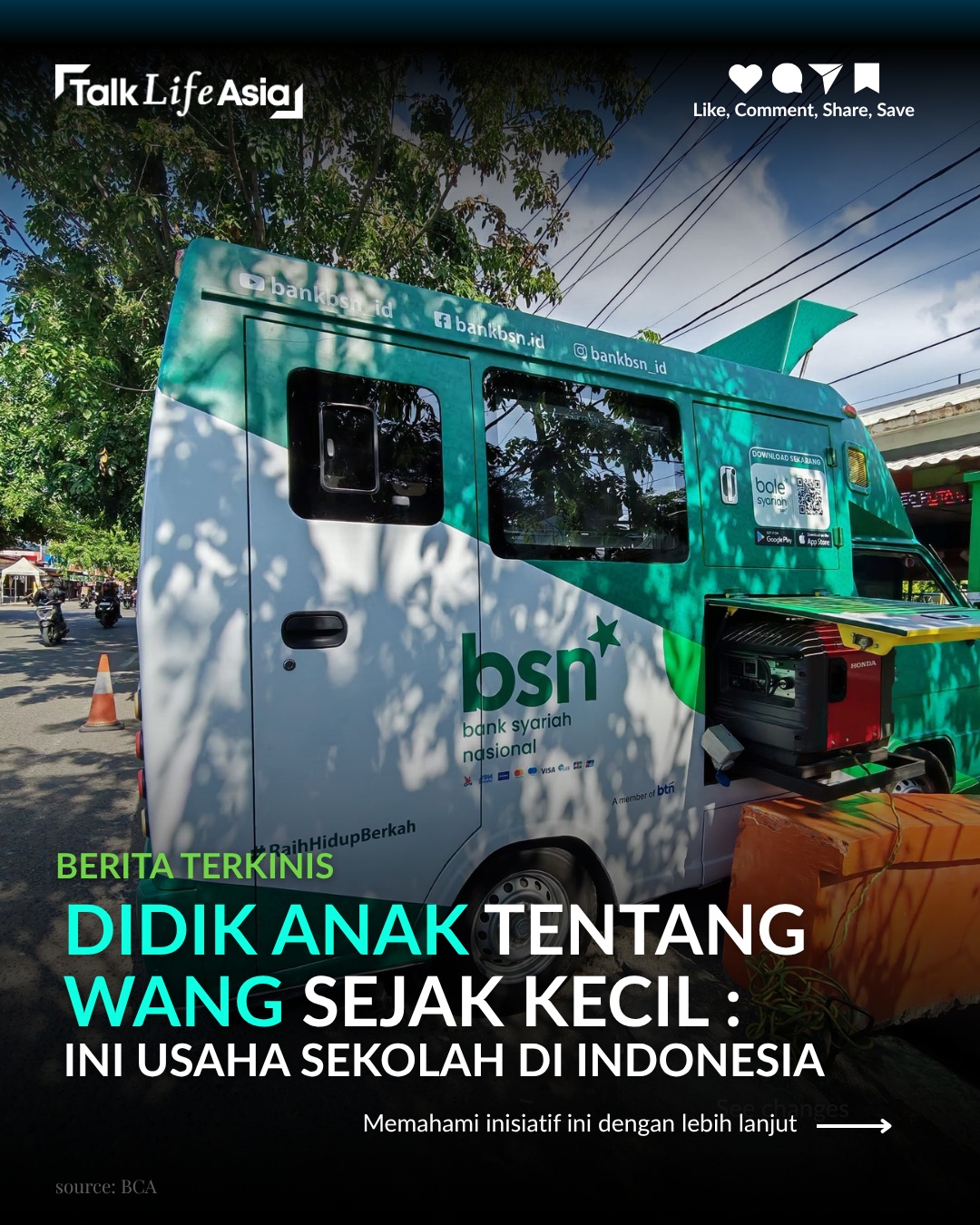 Pandai belajar sahaja tak cukup, pandai urus duit pun penting! 💰

Kanak-kanak ini dilihat beratur s