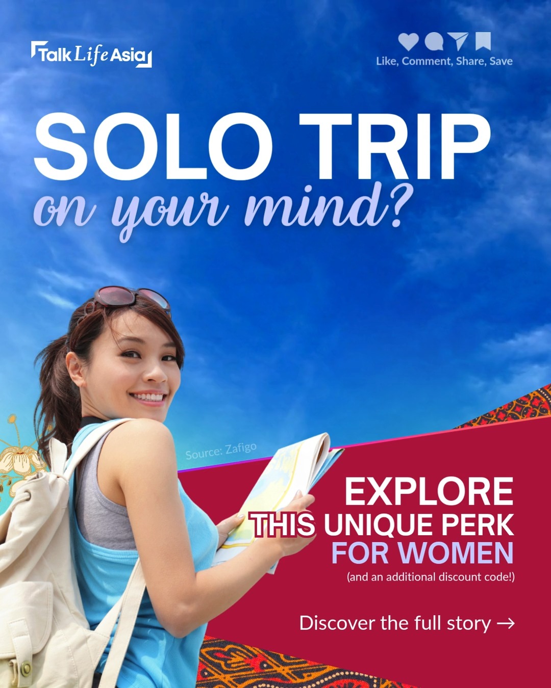 Flying solo? Batik Air is offering female travellers the option to request available seats at airpor