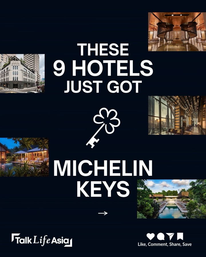 Think MICHELIN is only about restaurants? Think again. 🔑✨ Nine Malaysian hotels have made the 2026 