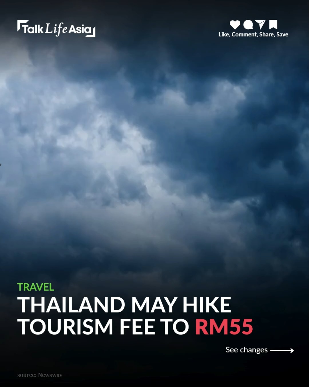 Road trip to Thailand? Keep this on your radar. 👀

Thailand may introduce a new tourism fee for for